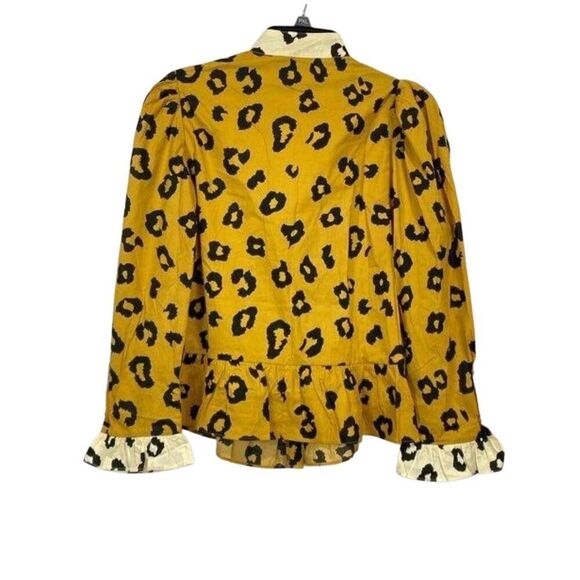 Buru cheetah blouse NWT - Picture 3 of 5